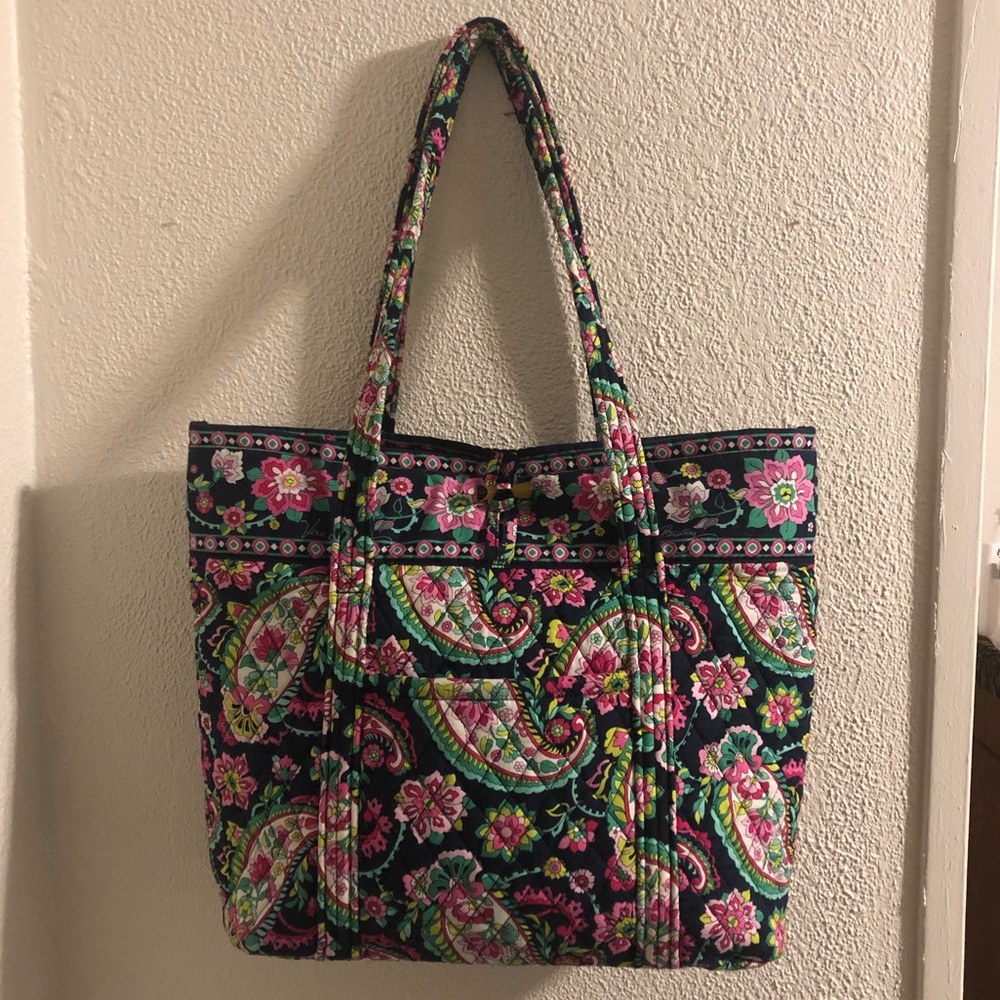 Vera Bradley Petal Paisley Vera Tote